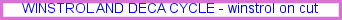 stanozolol, winstrol news